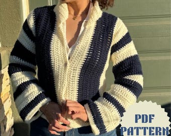 Patrón de crochet Ari: Camisa unisex (patrón PDF)