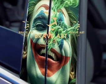 Car Doors Livery Pillar Decal Sticker Wrap - ANY IMAGE - high quality graphics - fits for any vehicle