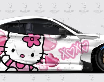 ハローキティ ラビングハート、JDM カーラップ、チャレンジャー