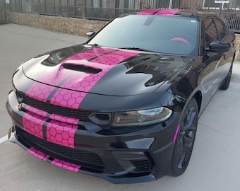 ダッジ チャレンジャー フルボディ デカール：トリミングなし