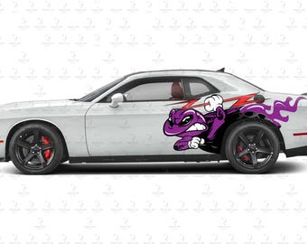 ダッヂ　ダッヂ　モーパー　ブースター 怒った蜂の車用デカール、モパースタイルのマッスルビーステッカー
