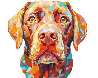 MARYLAND Chesapeake Bay Retriever Vinyl Decal Retriever Sticker Maryland Sticker Wildlife Art Car, Laptop, Tumbler, State Animal Sticker