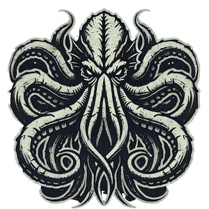 KRAKEN PNG Clipart Octopus ocean wildlife illustration stencil logo decal tattoo cricut Kraken Octopus png octopus svg Kraken png Download