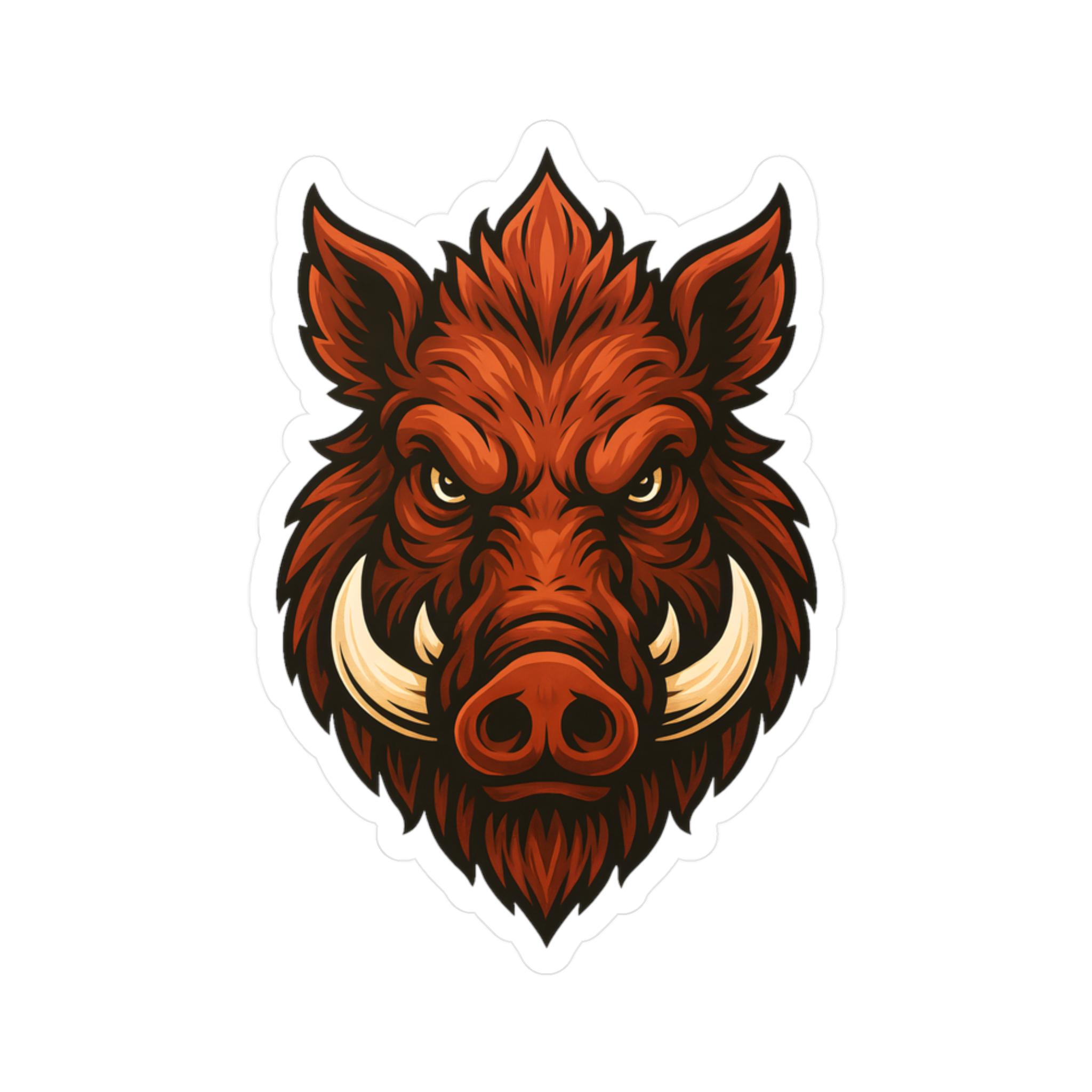 Razorback Hog Vinyl Decal: Water Bottle, Car, Laptop Sticker - Etsy