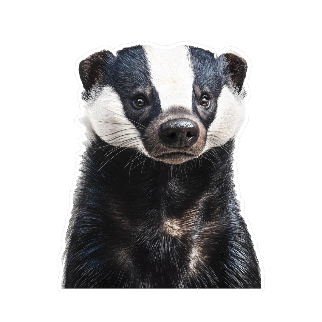 Honey Badger Vinyl Decal: Wildlife Animal Laptop Sticker - Etsy