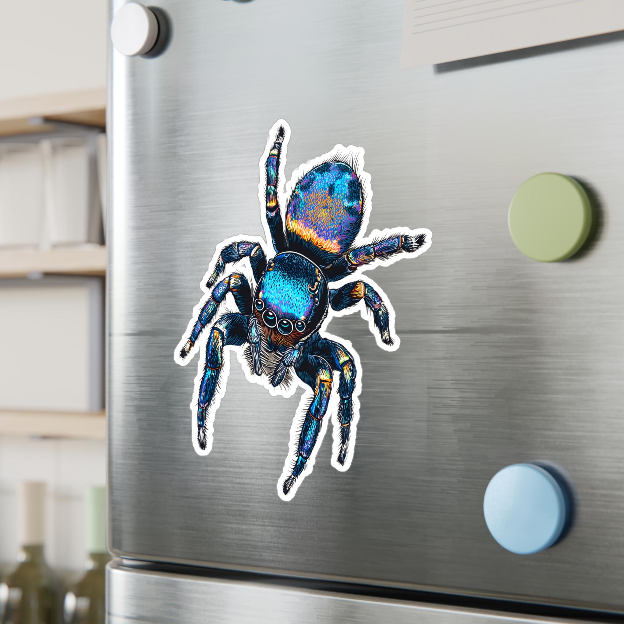 Jumping Spider Vinyl Decal Sticker - Etsy