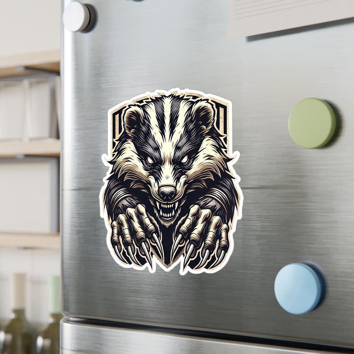 Badger Vinyl Sticker: Waterproof Laptop Decal - Etsy