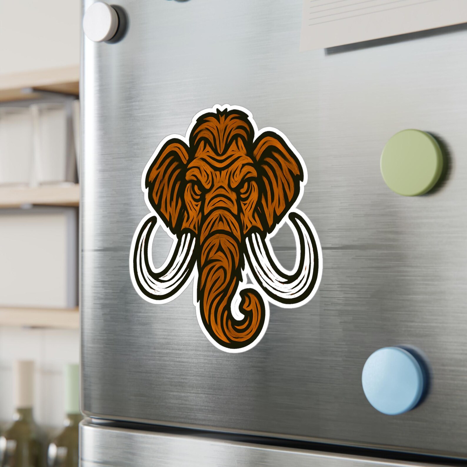 Mammoth Script Sticker Mammoth Vinyl Decal: Outdoor Adventure Sticker - Etsy