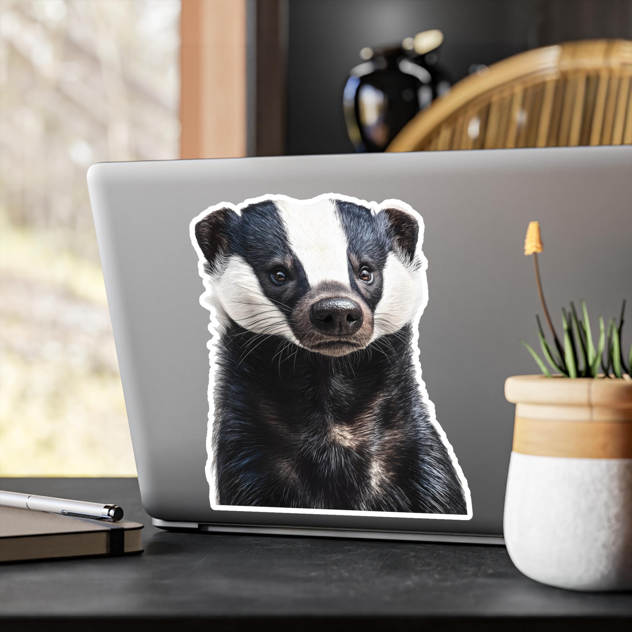 Honey Badger Vinyl Decal: Wildlife Animal Laptop Sticker - Etsy