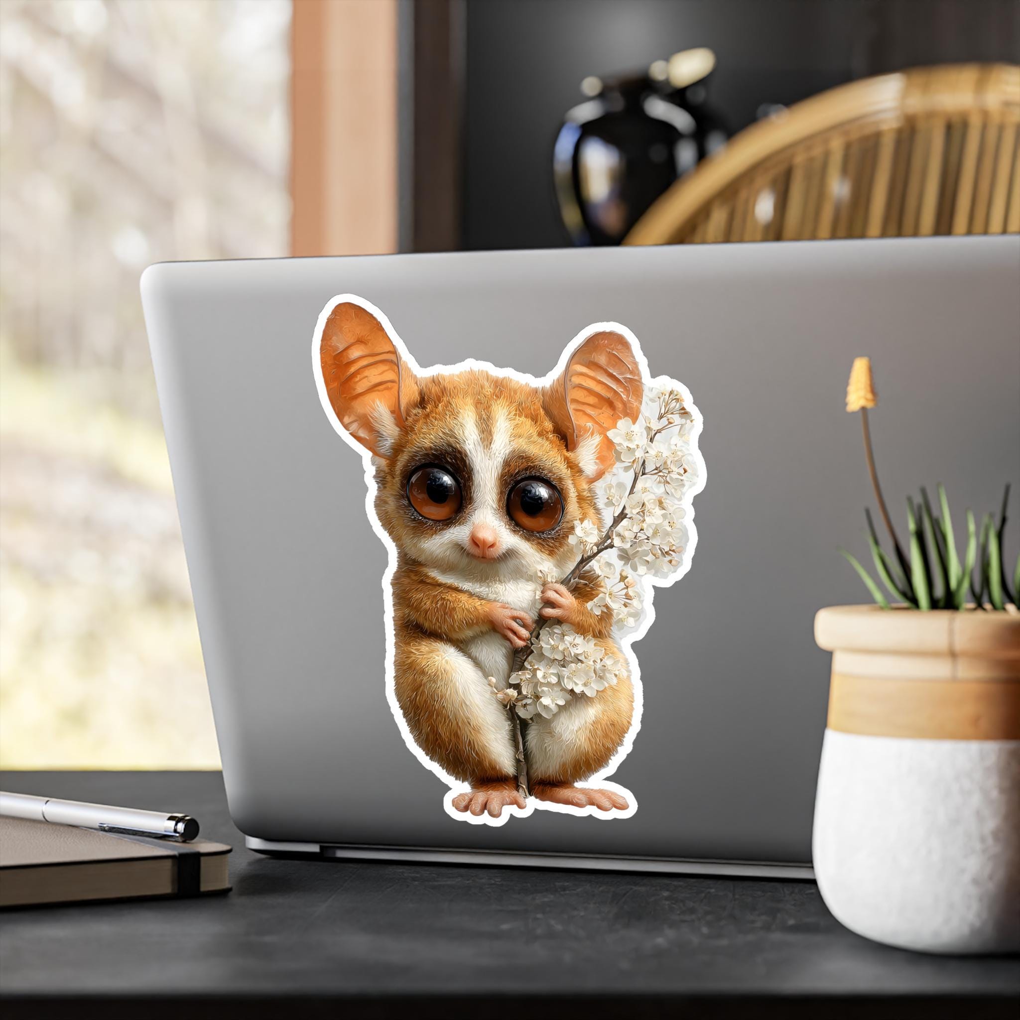 Bush Baby Vinyl Decal: Adorable Animal Sticker, UV Protected - Etsy