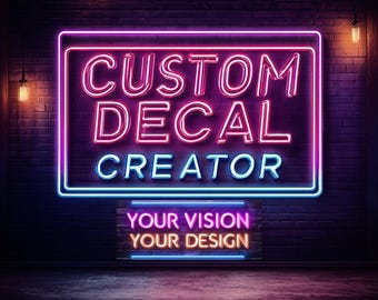 Custom Kiss-Cut Vinyl Decal | Personalized Waterproof Stickers