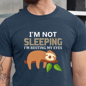 I’m Not Sleeping I’m Resting My Eyes Tshirt, Dad Tshirt, Gift For Father, Sleeper Tshirt, Grandfather Gift, Funny Shirt, Grandpa Tee
