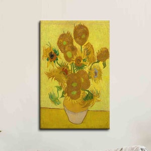 3D Leinwand, Leinwand Druck, Leinwand Geschenk, Vincent Van Gogh 3D Leinwand, berühmte Tisch Leinwand Dekor, Reproduktion Kunst Leinwand,