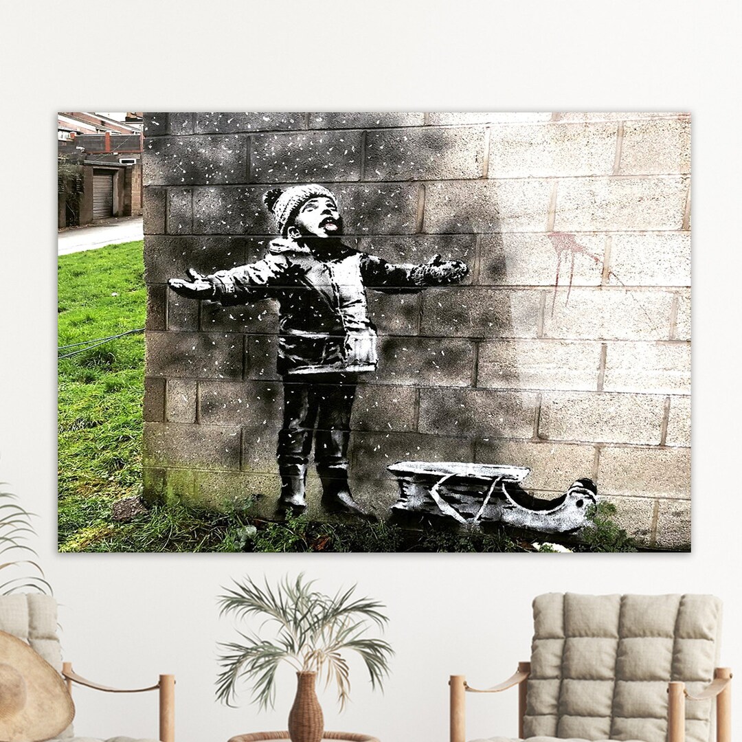 Affiche Murale - Banksy: Hammer Boy - Wow Décoration