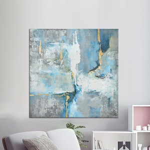 Canvas, Wall Art Canvas, Canvas Wall Art, Old Plaster Effect, Rustic Art, Abstract Artwork, Old Plaster Canvas Decor, Gray Wall Decor,