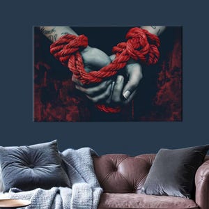 Moderne Wandkunst, Schlafzimmer Wandbehang, Dekor Leinwand, Valentinstag Geschenk Leinwand Poster, Geschenk für Liebe Wandkunst, Minimalistische Wandkunst,