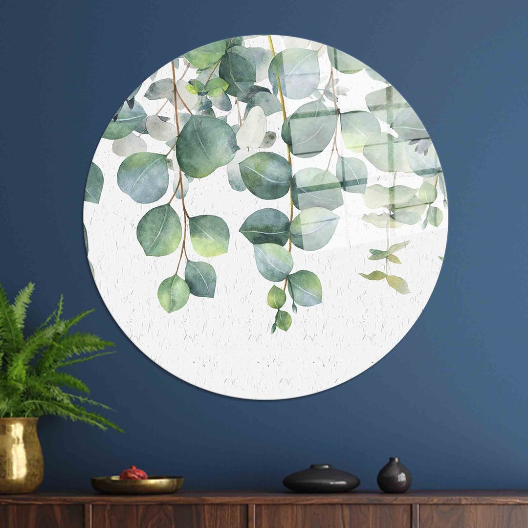 Glass Printing, Glass Wall Decor, Wall Decoration, Contemporary Wall ...