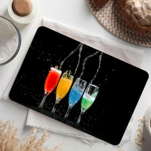Personalisiertes Brett, Buntes Schneidebrett, Cocktail-Schneidebrett, Modernes Schneidebrett, Küchen-Schneidebrett, personalisiertes Servierbrett
