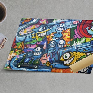 STASH Graffiti Character Canvas
