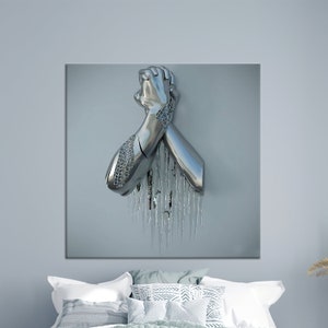 3D Canvas, 3D Wall Art, Large Wall Art, 3d Effect Trendy Wall Art, Abstract Canvas Poster, Modern Canvas Art, 3d Effect Canvas Art,