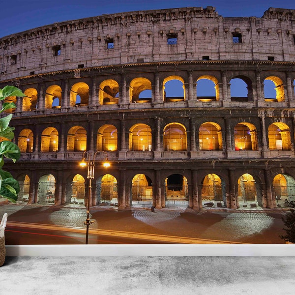 Custom Wall Paper,Italy Wall Poster,Rome Colosseum Wall Paper,3d Wall Paper,Bright Wall Paper,Landmark Wall Paper,Travel Wall Mural,