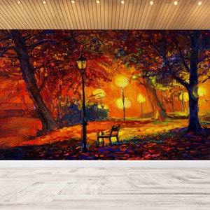 Paper Wall ArtWall Paper Peel and Stick,Modern Wall Paper,Oil Painting Print,Abstract Wall Print,View Wall Poster,