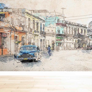 City Arhitecture Drawing Print,Landscape Wall Painting,3d Wall Paper,Paper Wall ArtModern Wall Paper,Street Landscape Wall Painting,