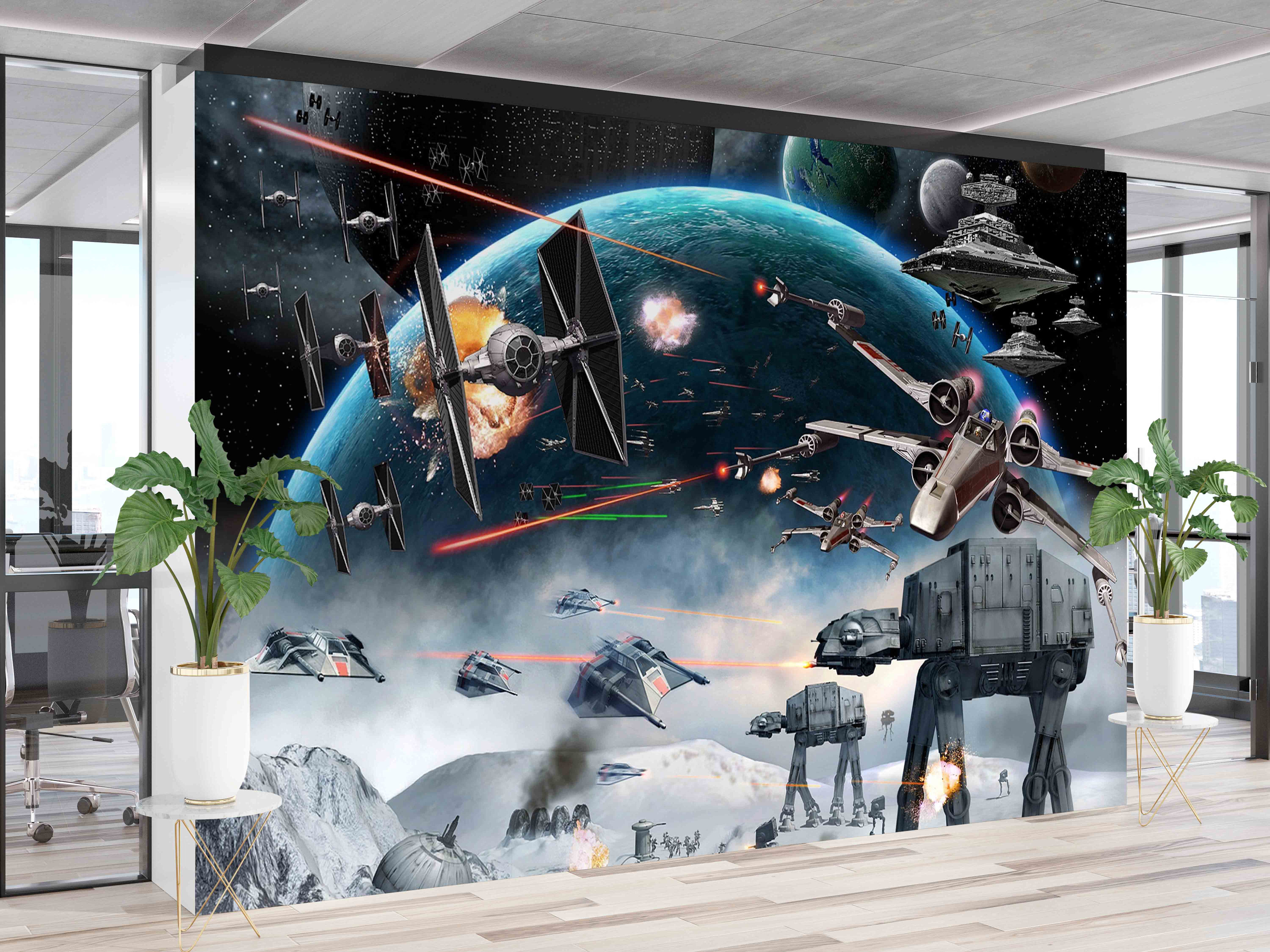 Star Wars The Rise of Skywalker Peel & Stick Wall Mural