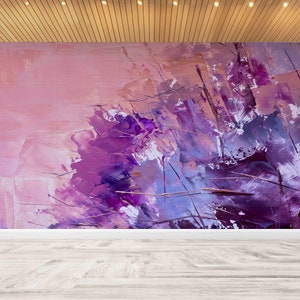 Colorful Wall Painting,3d Wall Paper,Abstract Wall Decor,Custom Wall Paper,Paper Wall ArtContemporary Wall Art,Modern Mural,