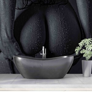 Naked Butt Wall Poster naked Woman Butt Photo nude Wall Poster 3d Wall 