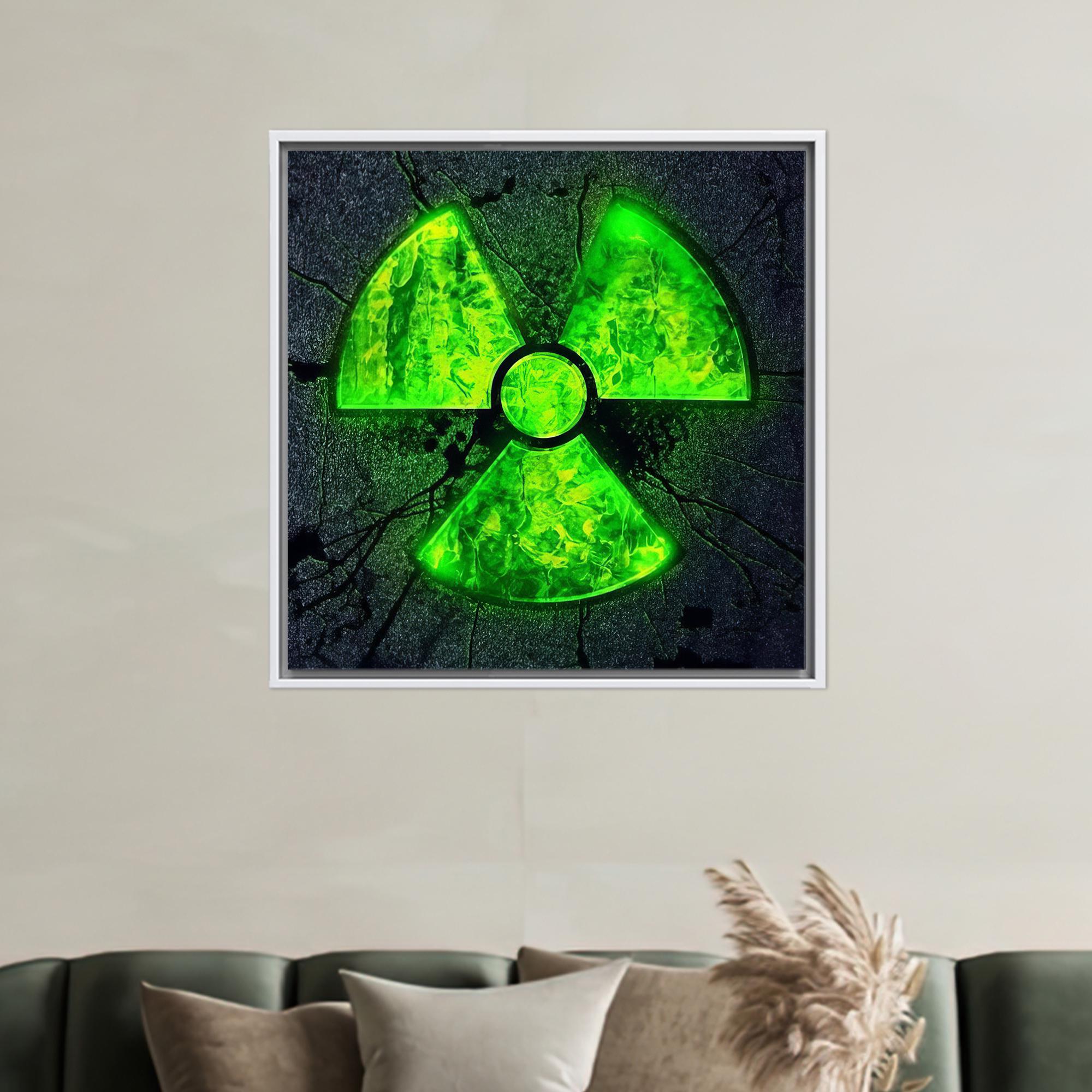 Nuclear, Nuclear Warning, Abstract Design, Nuclear Design, Green Art ...