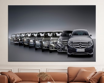 3D Mercedes Benz 998 Vehicle Wall Murals