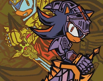 Sonic And The Black Knight inspired Enamel pins PREORDER
