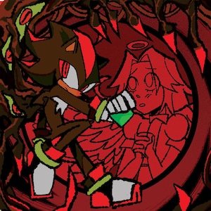 Shadow Gen X angel maria disc charm - PREORDER