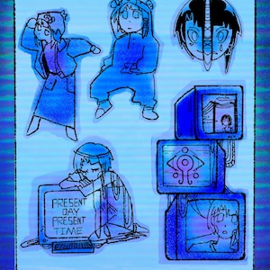 Serial experiments lain sticker - Etsy 日本