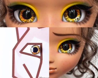 Pullip Exotic Brown Green Eyechips