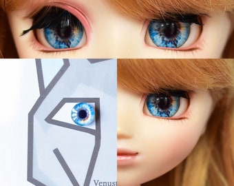 Pullip Azur blue eyechips