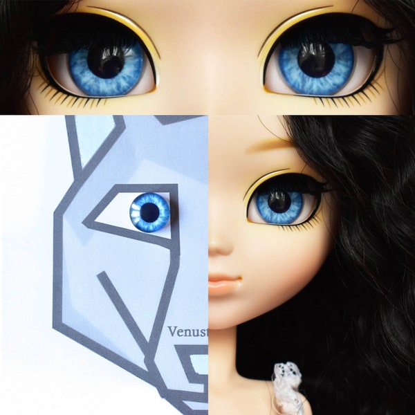 Eyechips bleu Lac Pullip