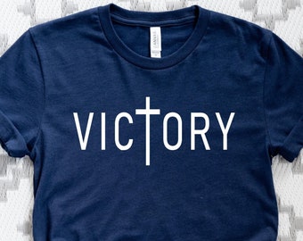 Victory in Jesus T-Shirt: Christian Faith Tee