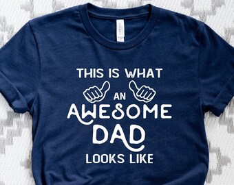 Camiseta de papá, regalo divertido para el Día del Padre, camiseta unisex Bella Canvas