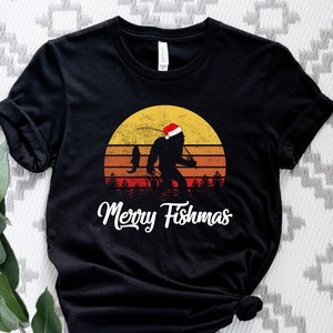 Bigfoot Fishing Shirt 