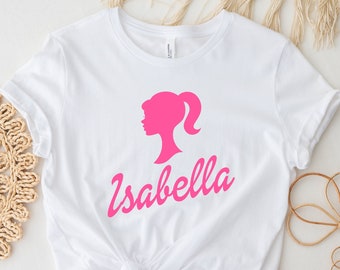 Personalized Girl Doll Shirt: Birthday Party Tee