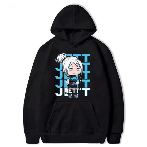 Valorant Jett Jett Hoodie | Unisex Sweatshirt | Gamer Apparel