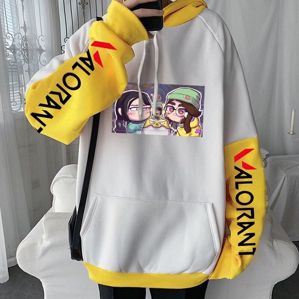 Valorant Sage KilljoyPrint Hoodies | Unisex Sweater Men and Women Gaming Casual