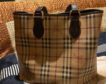 Burberry Vintage Authentic Nova Check Women's Shoulder Bag 