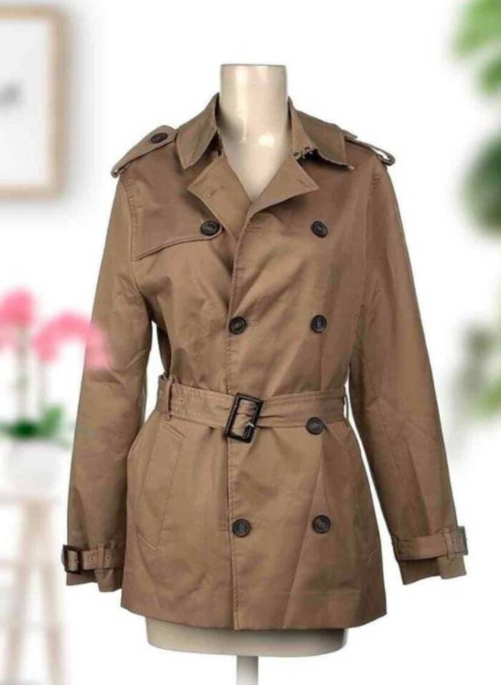 80s Burberry Coat - Etsy
