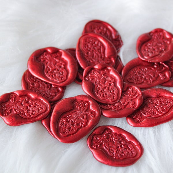 Anatomical Heart Wax Seal