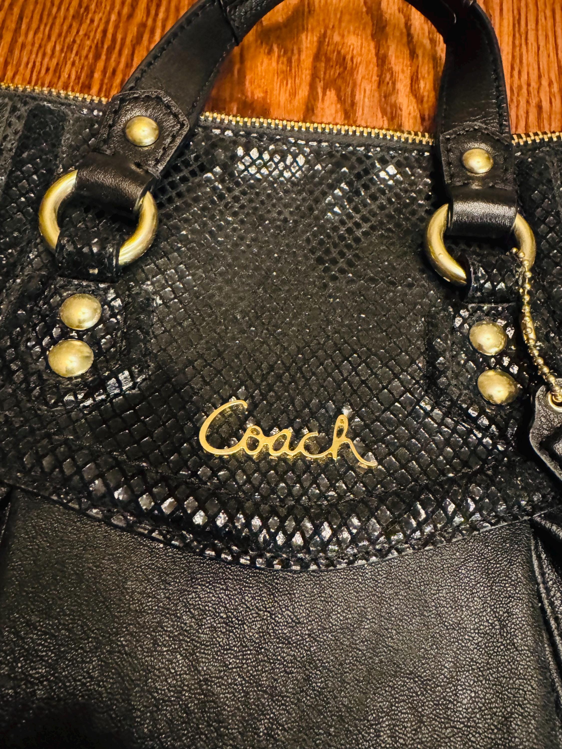 Coach Ashley Satchel - Etsy