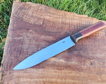 Carbon steel kitchen knife