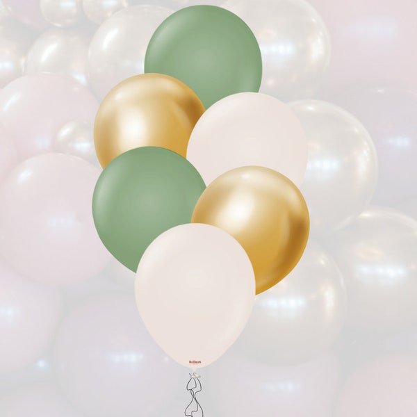 Luftballon Mix | ca. 30cm | Latexballons | Nachhaltig | Biologisch abbaubar | Ballons | Ballons Geburtstag | Ballons Hochzeit | Deko